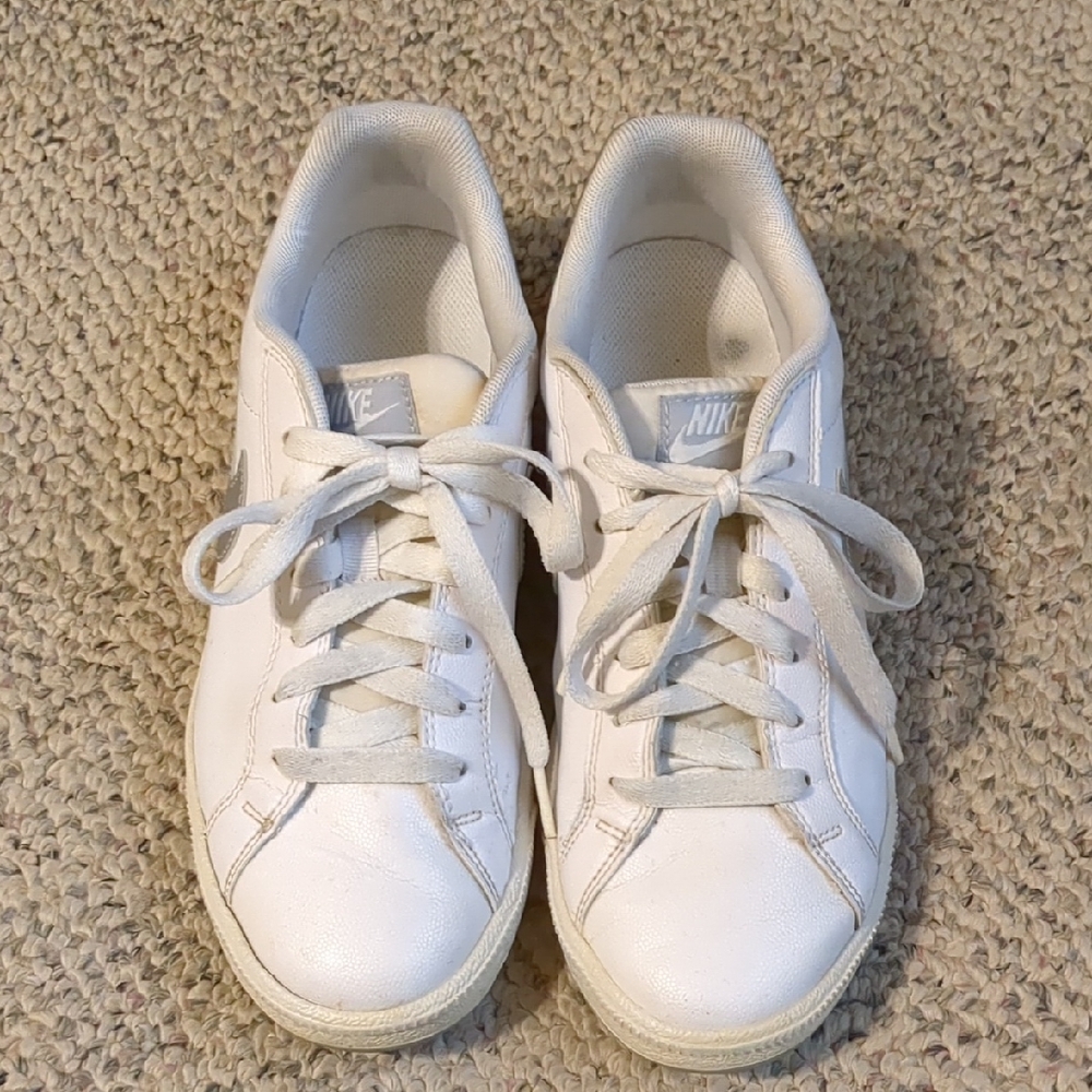 Nike Classic White Lace-Up Sneakers